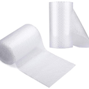 large roll of bubble wrap, no brand or tag, 12" wide