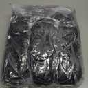 Haysandy 40 Pairs Non Slip Yoga Socks for Women Bulk Pilates with Grips Anti Skid Athletic Grippy Slipper Socks(Black)