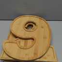 Rtteri 4 Pcs Large 2026 Charcuterie Numbers Fillable Board Graduation Decorations 15.75"x11.81" Wood Serving Food Trays Platters for Class of 2026 Grad Party Centerpieces Table Decor