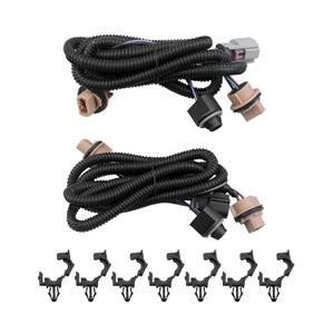 23295978 & 23295977 1 Pair Driver and Passenger Side Rear Tail Lamp Wiring Harness Fit for Chevrolet Silverado 1500 2500 HD 3500 HD 2016-2019 for GMC Sierra 1500 2500 HD 3500 HD