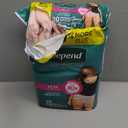 Depend Fresh Protection Adult Diapers, Incontinence & Postpartum Bladder Leak Underwear for Women, Disposable, Maximum, Medium, Blush, 30 Count,  M