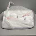 Bedluxe Knee Pillow for Back Sleeping, Leg Pillow Knee Wedge Pillow, Memory Foam Wedge Pillows for Legs Post Surgery, Triangle Pillow for Knee Support, Leg Elevation, Knees Hip Back Pain Relief, White (23.6*18.9*7.9 Inch)