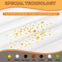 TWINPRET Rectangle Tablecloth 60 x 102 Inch, White Waterproof Washable Polyester Table Cloth - Stain & Oil Resistant Rectangular Table Cover for Banquet & Party (Fits 6 Foot Tables) [2 Pack]