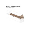 BOX USA Shipping Boxes Long 15"L x 2"W x 2"H 50-Pack - Corrugated Cardboard Box for Moving, Mailing, Packing, Packaging and Storage
