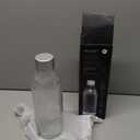 Mysoda Glass Carbonating Bottle 1L Silver - Compatible Only With MySoda Glassy Sparkling Water Maker - Quick-Lock Reusable Bottle - Lid and Base Made of Aluminium - BPA Free