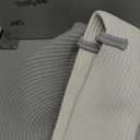 JMvicyroam Large Woven Laundry Basket Hamper,60L Cotton Rope Storage Bin for Blankets,Toys and Clothes,Decorative Tall Nursery Hamper for Living Room,Baby Nursery,Bathroom and Bedroom,White and Grey