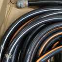 Flexon Flextreme Pro 5/8" x 100ft Performance Rubber Garden Hose  Heavy-Duty, Kink-Resistant, All-Weather Flexibility, Industrial-Grade Couplings, Durable Outdoor Watering Hose for Lawn & Garden