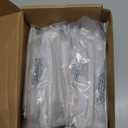 Amerdeco 15 Pack Brushed Satin Nickel Cabinet Pulls 3-3/4 Inch(96MM) Hole Centers Kitchen Cabinet Handles Cabinet Hardware Kitchen Handles for Cabinets Cupboard Handles Drawer Pulls ZH0019