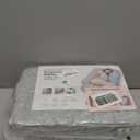 Momcozy Pregnancy Pillows with Cooling Cover, U-Shaped Full Body Maternity Pillow for Side Sleepers 57 Inch - Support for Back, Hip, Belly, Legs for Pregnant Women (Grey- Cooling Fabric)