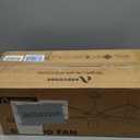 Ceiling Fans with Lights and Remote, 52 Inch Modern Ceiling Fan with Light, Downrod & Flush Mount, Quiet DC Motor, Dual Finish 5 Blades Ceiling Fan for Bedroom Living Room Farmhouse Indoor