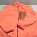 Amazon Essentials Women's Sherpa Long-Sleeve Mock Neck Full-Zip Jacket with Woven Trim Size XXL