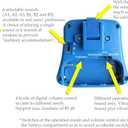 DRYEASY Bedwetting Alarm with Volume Control, 6 Selectable Sounds and Vibration