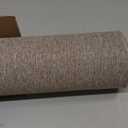 Color&Geometry Ultra Thin Indoor Door Mat (Rolled-up NO Creases) 32"x48", Non Slip Rubber Backed Dirt Trapper Door Mat Indoor Entrance, Low Profile Entryway Mat, Easy Clean, Light Brown Linen