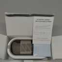 Ultrasonic Jewelry Cleaner, 48KHz Ultrasonic Cleaner Machine for Jewelry, Eyeglasses, Rings, Watch Strap, Dentures- Dual Cleaning Modes, 304 Stainless Steel Tank (White)