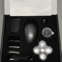 Electric Razor for Men, Head & Body Hair Shaver for Men, Cordless Rechargeable Wet/Dry Bald Head & Groin Waterproof Razor with Rotary Blades,Clippers, Beard Trimmer,Nose Trimmer, Brush (Gray)