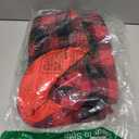 ASENKU Dog Winter Coat, Fleece Doggie Jacket Plaid Reversible Vest Waterproof Windproof Cold Weather Clothes for Small Medium Large Dogs (Red, XL)