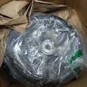 CasterHQ 8" X 2" RUBBER ON CAST IRON WHEEL - 650 LBS CAPACITY - Replacement Caster Wheel - Commercial/Industrial Application - 8 inch x 2 inch - Medium/Heavy Duty