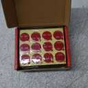 Ceramic Magnets with Adhesive Backing, 60 Pieces Disk Magnets  1 inch x 5/32 inch Thickness  25 x 4 mm with 3M VHB Adhesive Peel & Stick for DIY, Art Projects or whiteboards & Fridge Organization