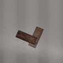 2PC Deer Antler Knife Handle Scales DIY Material Slabs POM Resin Sword Making NEW