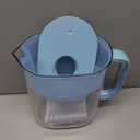 Waterdrop Water Filter Pitcher with 1 Filter, 200-Gallon Long-Life, 10-Cup Large Water Filter Pitcher, NSF Certified, 5X Times Lifetime, Reduces PFOA/PFOS, Chlorine, Blue (Azure)