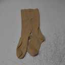 Truform 30-40 mmHg Compression Stockings for Men and Women, Knee High Length, Closed Toe, Beige, Large (Large (1 Pair))