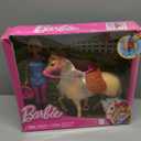 Barbie Playet with Blonde Fashion Doll in Riding Outfit & Light Brown Horse with Saddle, Bridle & Reins (0)