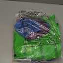 Nattork Pool Games- Pool Cornhole & Ring Toss Games 2in1 for Adult and Family- 6 Bean Bags with Anchor Bags for Poolside & Backyard- Inflatable Portable Summer Party Swim Ring Game (Amber Violet)