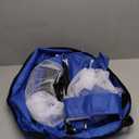 Onini Upgrade 4 Foot Pop Up Soccer Goals Blue - Portable Foldable Training Football Net with Target and Bag - Ideal for Toddler, Boys, Youth Outdoor Sports Games (2 Pack) (4 FT Round)