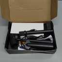 Compressed Air Duster, 130,000RPM Ultra-Powerful Cordless Electric Air Duster with 8000mAh Rechargeable Battery, 4-Gear Adjustable Air Blower for Keyboard, Computer, Car, Home Cleaning (Black)