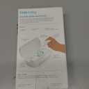 Frida Baby Electric Nail Buffer | Safe + Easy Baby Nail File, Baby Nail Clippers + Nail Trimmer Kit for Newborn, Toddler, Children's Fingernails/Toenails, 4 Buffer Pads, LED Light, Storage Case, White