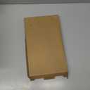 Fixwal Toilet Paper Holder Stand, Free Standing Modern Bathroom Holder with Stable Weighted Base, Rustproof Tissue Roll Holder, Toilet Storage and Organize (Dark Silver)