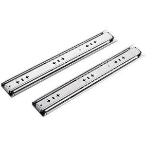 KINGO Heavy Duty Drawer Slides One Pair of 36 Inch Ball Bearing 250 LB Capacity,Industrial Full Extension Cabinet Drawer Slides,Slide Rails in 16'',18'',20'',22'',36'' Lengths
