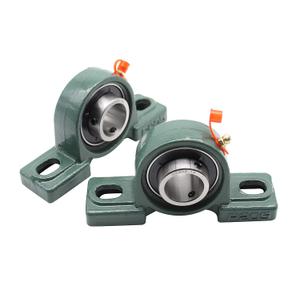 Eowpower 2 Pieces UCP205-16 Pillow Block Bearing 1 inch Inside Diameter Set Screw Lock