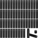 180 Pcs 5g Black Twist-Up Empty Lip Balm Tubes - DIY Lip Balm Containers for Lipstick, Lip Gloss & Solid Perfume