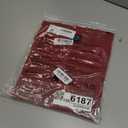 Armani Exchange Men's Crew Neck Logo Tee T Shirt Grid Logo (Red, L)