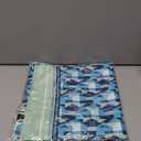 AWAYTR 35” Alphabet Head Scarf for Women Like Silk Scarf for Hair Scarves Hair Bandana For Women Headscarf Hair Wrap Scarfs Neck (E) Pack Of 2