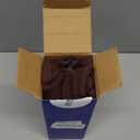 MIULEE Decorative Linen Check Throw Pillow Covers Neutral Farmhouse Vintage Pillow Covers 20x20 Set of 2 Boho Modern Winter Home Decor for Sofa Couch Bedroom Cushion Dark Brown