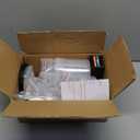 HVLP Air Spray Gun with 1.4/1.7/2mm Nozzles & Air Compressor Regulator, Air Spray Paint Gun w/10pcs 600cc Mixing Cup and Lids, Automotive Paint Sprayer for Car, House Painting, Furniture (Black)