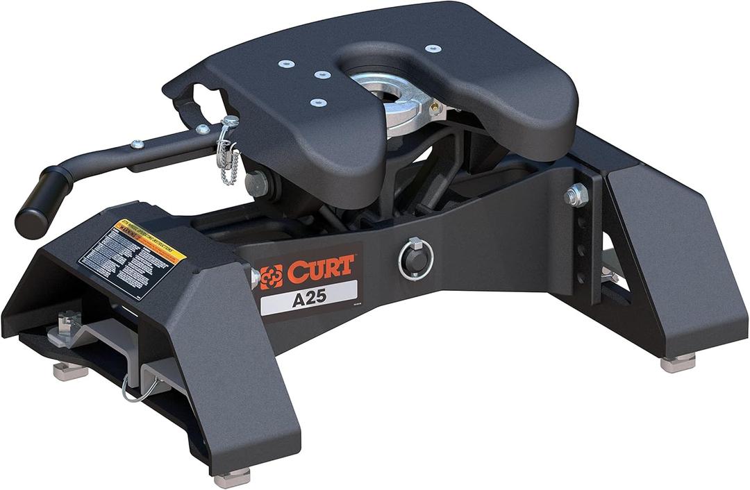 A25 5th Wheel Hitch, Compatible with Select Silverado, Sierra 2500, 3500 HD, 8' Bed Puck System