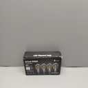 Dusk to Dawn Light Bulbs: Outdoor Light Bulbs, 6W Equivalent 60W Edison Bulbs, 3000K Warm White, Vintage 600LM LED Outdoor Lighting, E26 Base, Photocell Sensor, Automatic Bulb for Porch Patio, 4 Pack