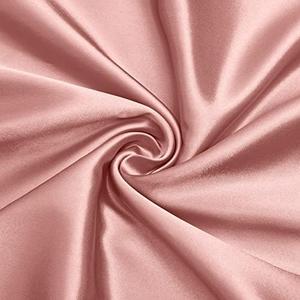 Rose Gold Satin Fabric Shiny & Soft Cloth Fabric, Silky Satin Fabric for Bridal Dress, Wedding Decorations, Crafts, Sewing, Draping , size -7x108inc/17x275cm