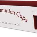 Grace Communion Cups - Disposable Plastic 100 per box - Fits Standard Holy Communion Trays