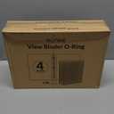 SUNEE Binders 2 Inch 3 Ring 4 Pack, 2" Classic 4-Color Binder Set (8.5x11 Inches) for Office, School or Home Supplies