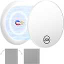 Gospire 20X Magnifying Mirror with Magnetic, 3.5 Inch Round Use for Makeup Application, Compact & Portable Magnified Cosmetic for Travel, White