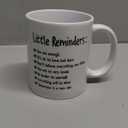 Little Reminder Coffee Mug Ceramic 11Oz - Mental Health Mug, Mental Health Gifts, Inspirational Gifts For Women, Birthday Mug Gifts For Women Friends (Funny Mug 6)