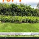 Vinci Landscape Edging Border, 40" L x 8" H 3Pack 10FT Total Black Galvanized Steel Garden Edging,Easy Installation,Sturdy Elegant Metal Lawn Broder for Flower Beds, Pathways, Paver Edges and Yard