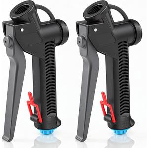 Threlaco 2 Pcs Heavy Duty Soft Wash Spray Gun – 18 GPM 365 PSI Sprayer with 1/2" NPT, Trigger Handle for Pressure Washing, Roof Cleaning, Concrete & Agricultural Use (Black)