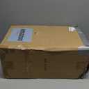 4 Tier Stackable Plastic Storage Bins with Lid and Wheels - 23 QT Closet Organizers and Storage, Foldable Storage Containers, Organization and Storage Boxes for Craft, Home, Pantry, Dorm, Grey