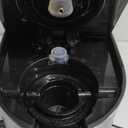Amazon Basics Single Serve Coffee Maker K-Cup, 14 Oz, Black & Stainless Steel Machine, 5.98"D x 9.44"W x 14.17"H