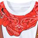 Toddler Boy Cowboy Pirate T-Shirt Halloween Thanksgiving Party Novelty Funny Short Sleeve Tee